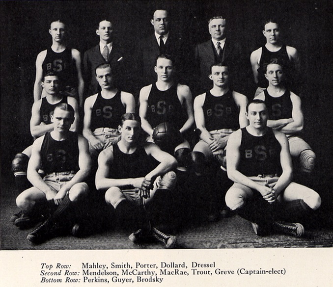 1923-1924 Syracuse Orangemen Basketball Team