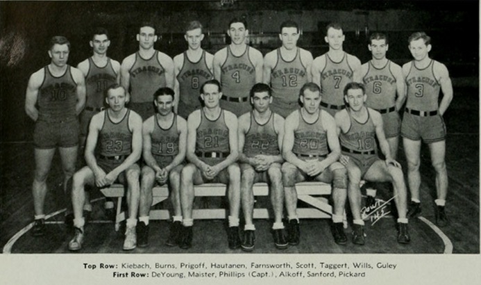 1933-1934 Syracuse Orangemen Basketball Team