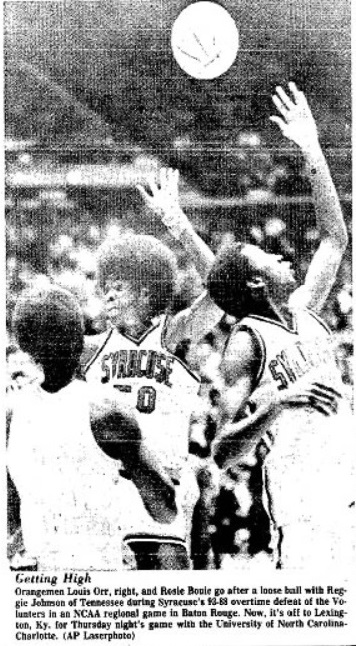 Roosevelt Bouie and Louis Orr versus Tennessee 1977