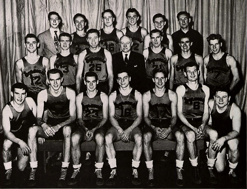 Syracuse Orangemen 1947-1948 Team Photo