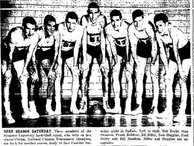 Syracuse Orangemen 1951-1952 Team Photo