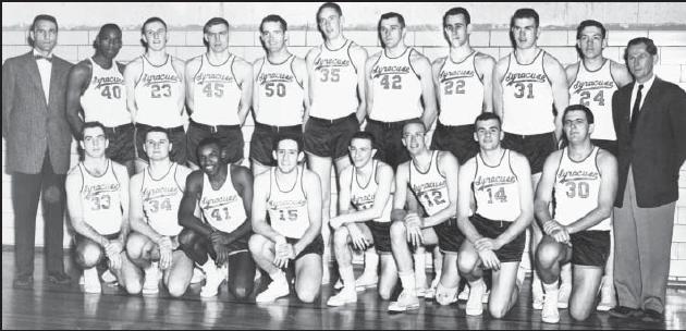 1956-1957 Syracuse Basketball Team Photo